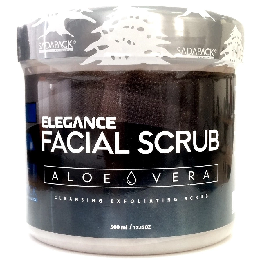 Elegance Facial Scrub Aloe Vera Renovating - Скраб для лица Алое вера Восстанавливающий 500 мл