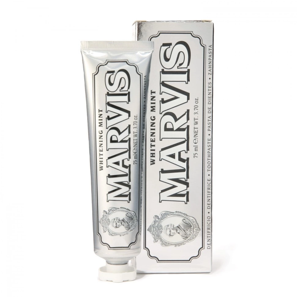 Marvis Whitening Mint - Зубная паста Отбеливающая мята 85 мл
