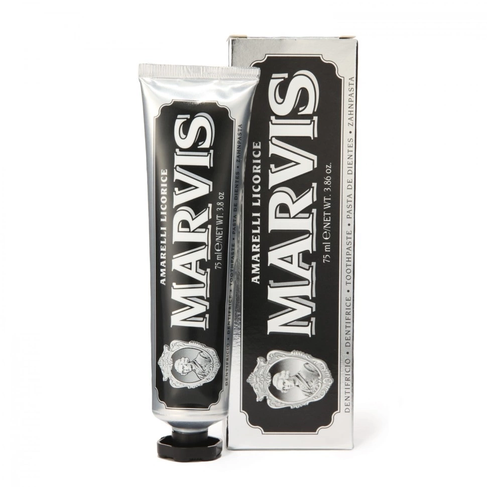 Marvis Amarelli Licorice - Зубная паста Лакрица Амарелли 85 мл
