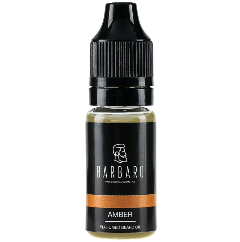 Barbaro Beard Oil Amber - Парфюмированное масло для бороды 10 мл