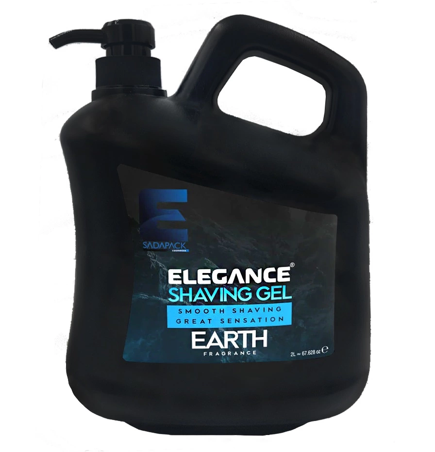 Elegance Plus Shaving Gel Earth - Гель для бритья 2000 мл