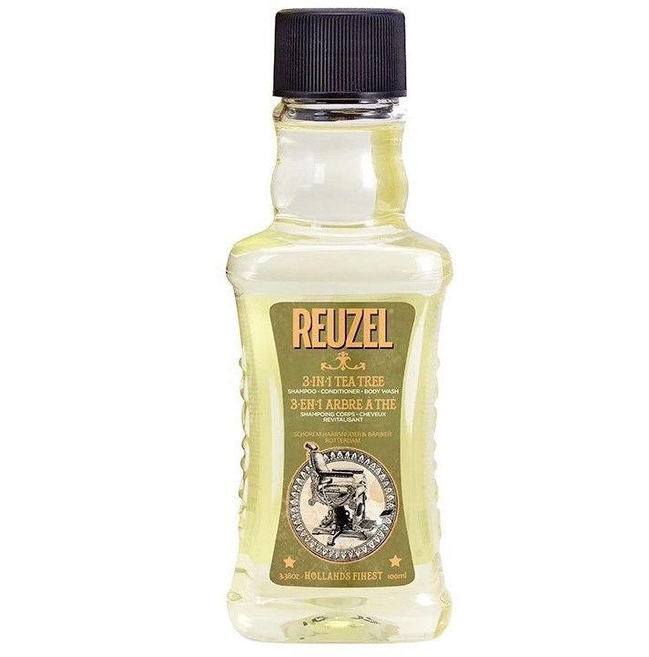 Reuzel 3 in 1 Tea Tree Shampoo - Шампунь для волос Чайное дерево 100 мл
