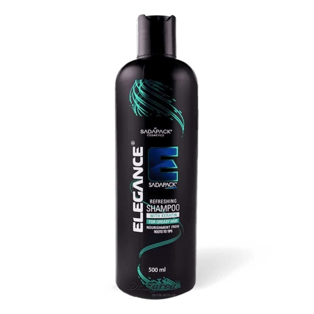 Elegance Plus Keratin Shampoo Refreshing - Шампунь для жирных волос 500 мл