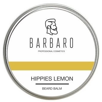 Barbaro Beard Balm Hippies Lemon - Бальзам для бороды Хиппи - Лимон 26 гр