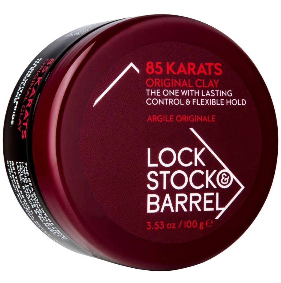 Lock Stock & Barrel 85 Karats Shaping Clay - Глина «85 Карат» для моделирования волос с матовым эффектом 100 гр