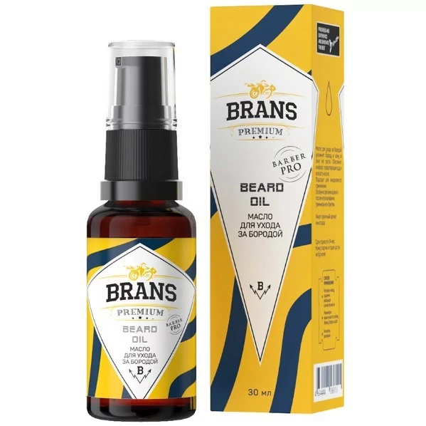 Brans Premium Classic Beard Oil - Масло для ухода за бородой 30 мл