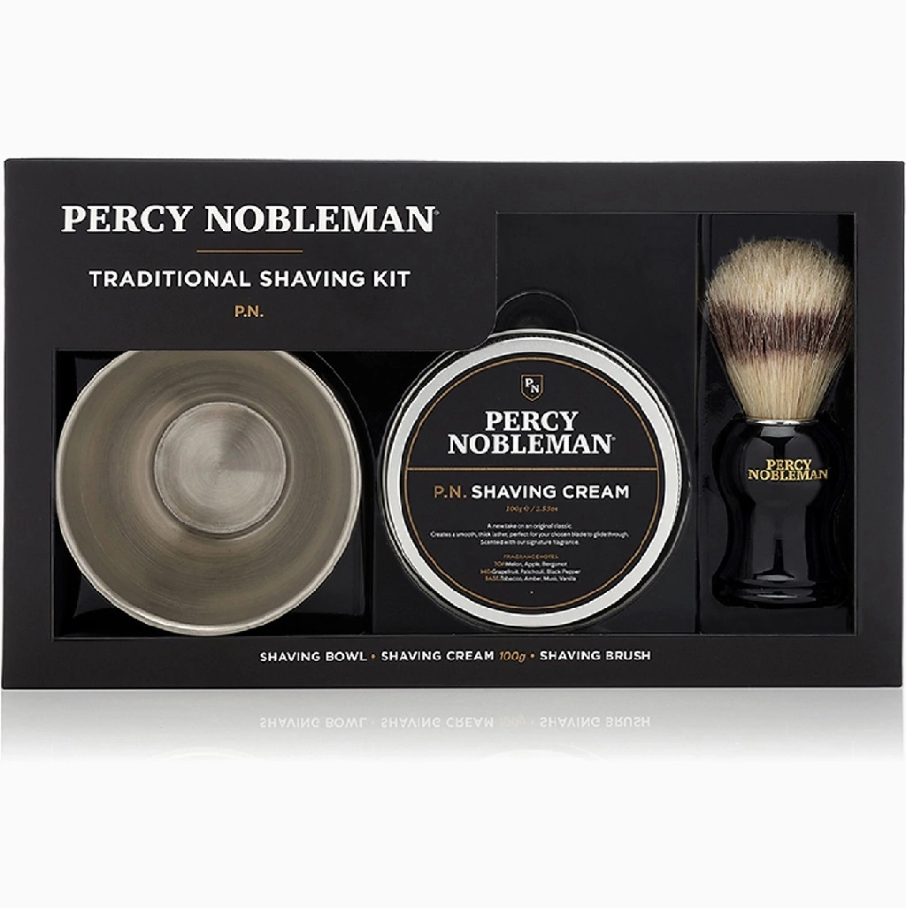 Percy Nobleman Tradition Shaving Set - Набор для традиционного бритья