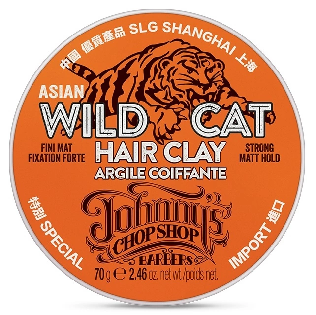 Johnny's Chop Shop Wild Cat Hair Sculpting Clay - Матирующая глина для волос 70 гр