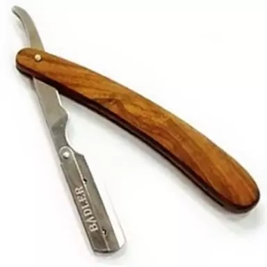 Badler - Бритва шаветт с деревянной ручкой и чехлом
