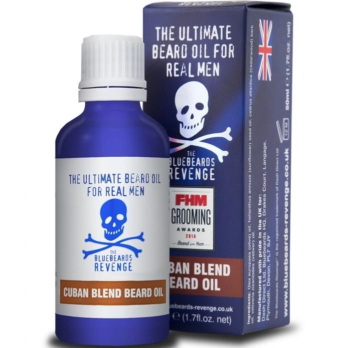 The Bluebeards Revenge Cuban Blend Beard Oil - Масло для бороды Кубинское 50 мл