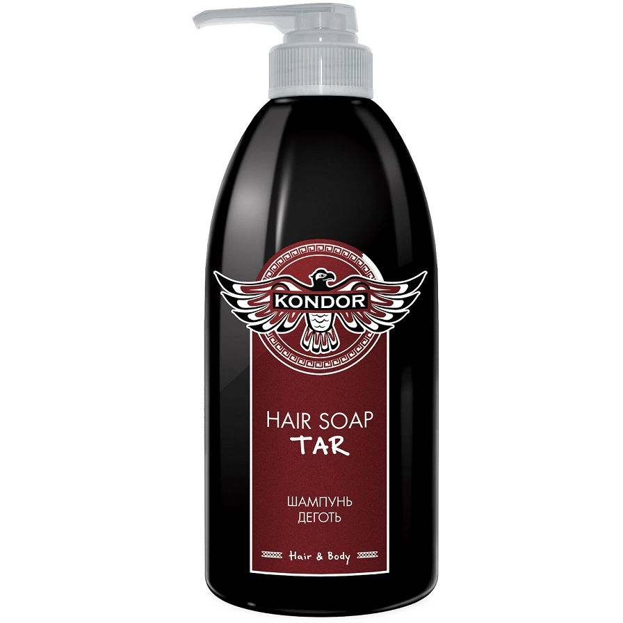 Kondor Hair & Body Shampoo Tar - Шампунь Дёготь 750 мл