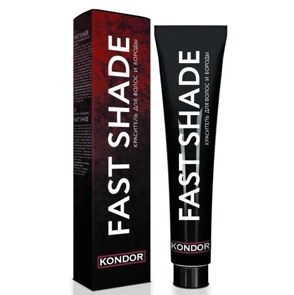 Kondor Fast Shade - Краситель для волос и бороды Тон 7 Светлый Русый 60 мл