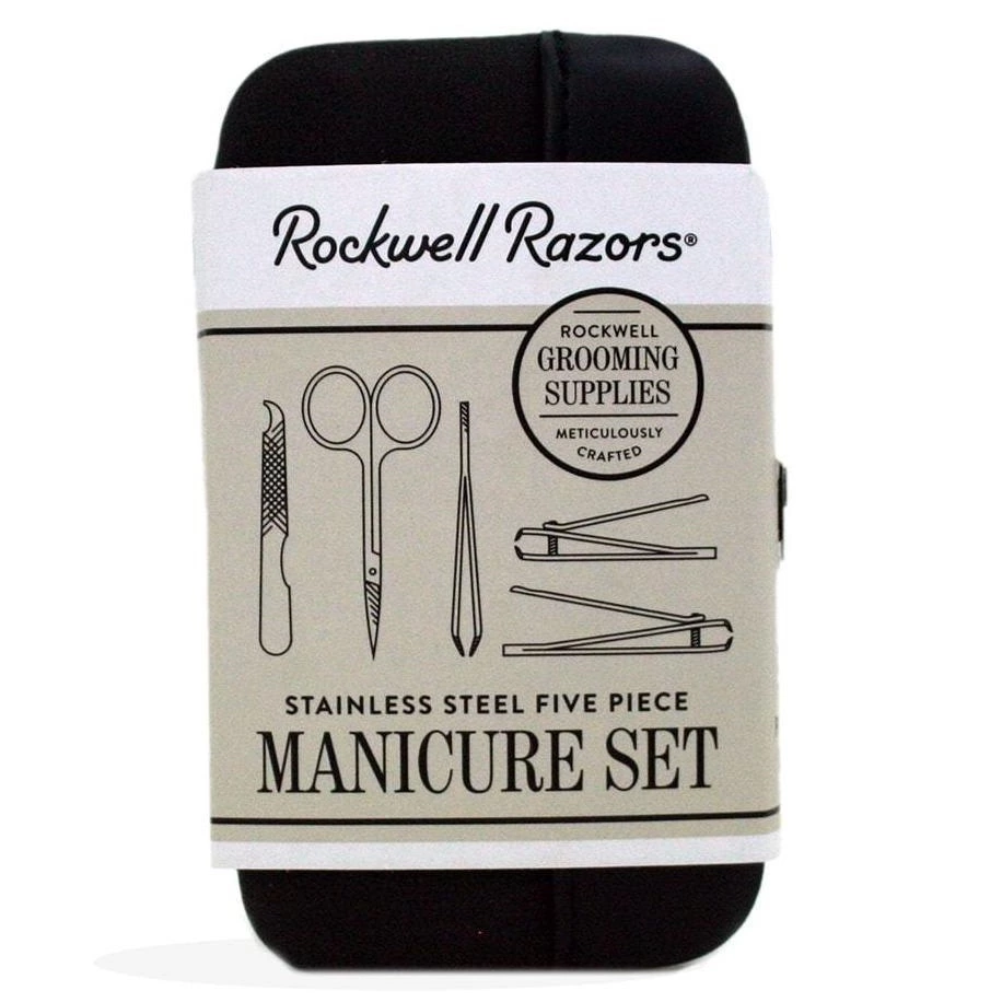 Rockwell Manicure Set - Маникюрный набор 5 предметов чехол