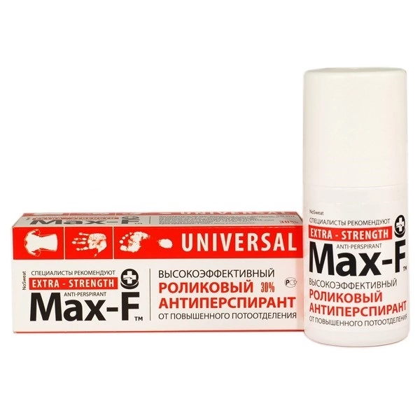 Max-F Universal 30% - Антиперспирант роликовый Универсальный