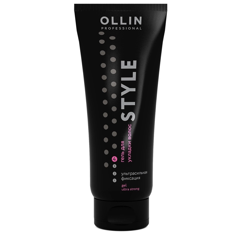 Ollin Style Gel Ultra Strong - Гель для укладки волос Ультрасильной фиксации 200мл.
