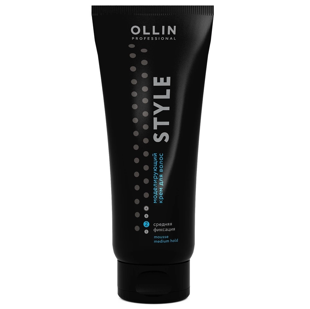 Ollin Style Medium Fixation Hair Styling Cream - Моделирующий крем для волос Средней фиксации 200мл
