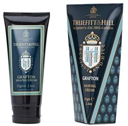 Truefitt and Hill Grafton Shaving Cream - Крем для бритья Пряности и Травы 75 мл