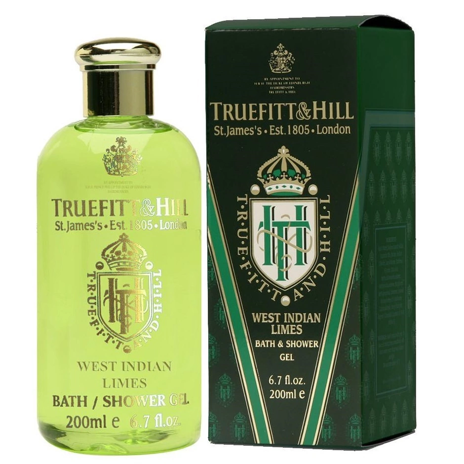 Truefitt and Hill West Indian Limes Shower Gel - Гель для душа 200 мл