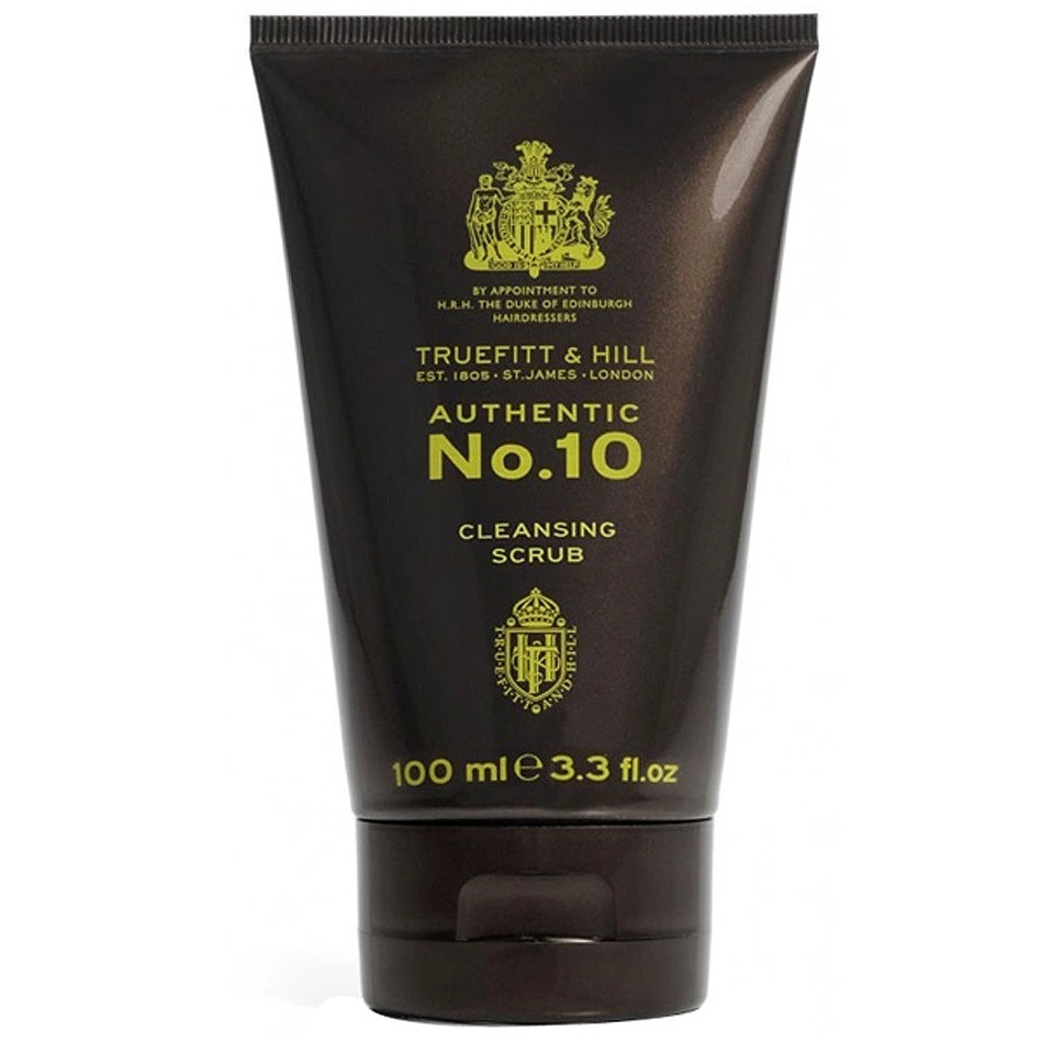 Truefitt and Hill Authentic No10 Cleansing Scrub - Скраб для очищения кожи лица 100 мл