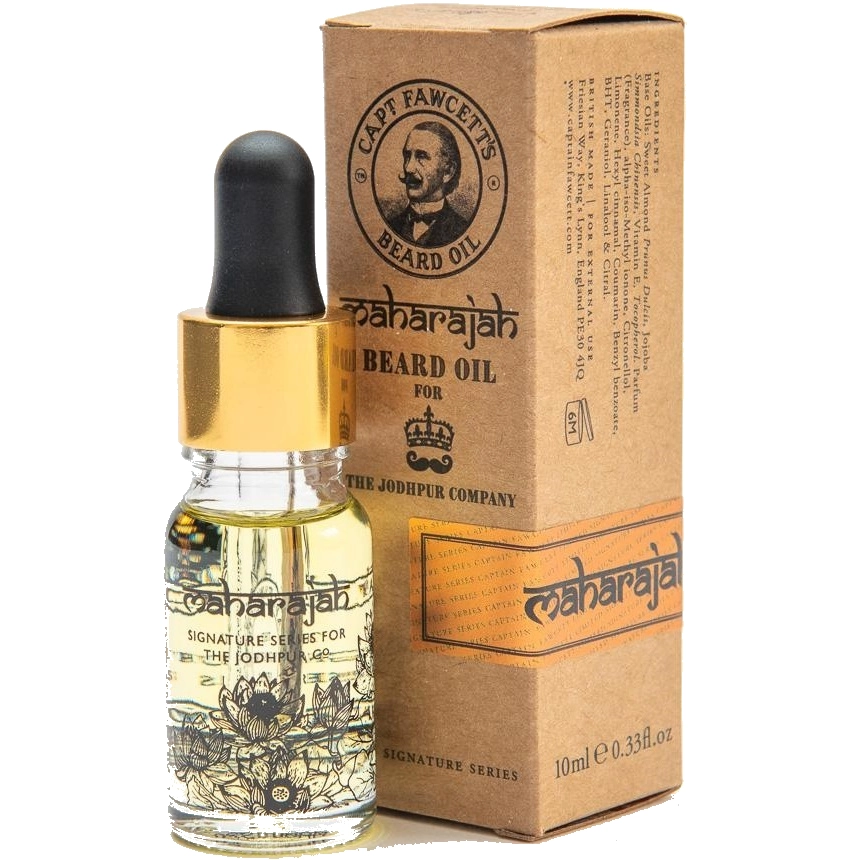 Captain Fawcett Maharajah Beard Oil -  Масло для бороды 10 мл