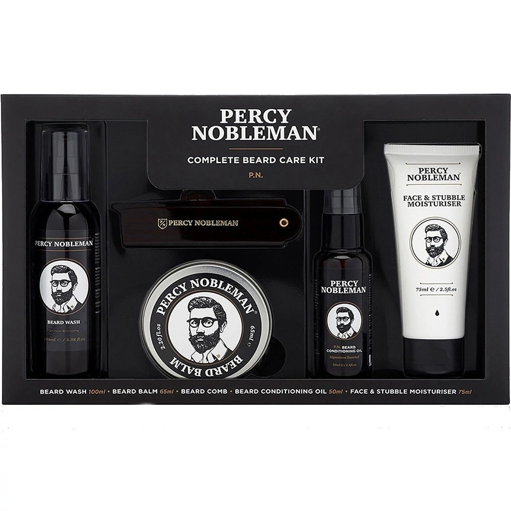 Percy Nobleman Complete Beard Care Kit - Набор для ухода за бородой