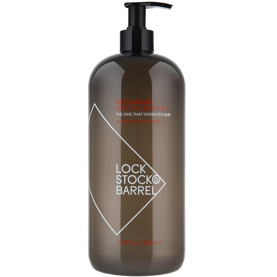 Lock Stock & Barrel Recharge Moisture Shampoo - Увлажняющий и Кондиционирующий Шампунь 1000 мл