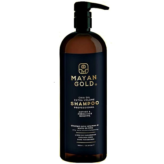 Papi & Co Mayan Gold Chia Oil Shampoo - Шампунь для волос 985 мл
