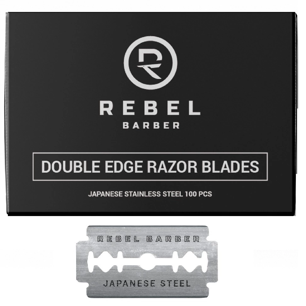 Rebel Barber Double Edge Blade - Классические сменные лезвия 100 шт
