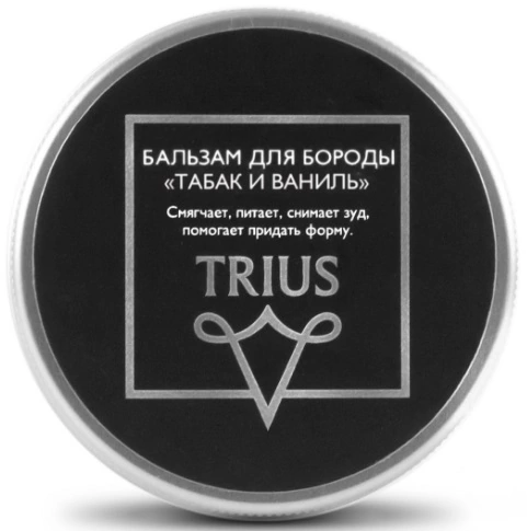 Trius Beard Balm - Бальзам для бороды Табак и Ваниль 50 мл