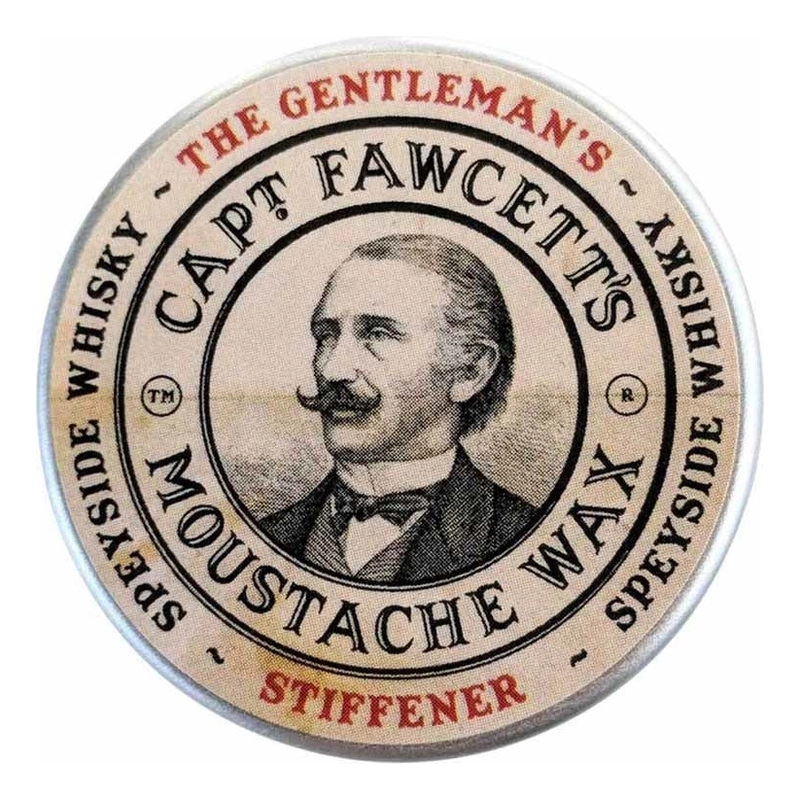 Captain Fawcett Gentleman's Stiffener Malt Whisky - Воск для усов Виски 15 мл