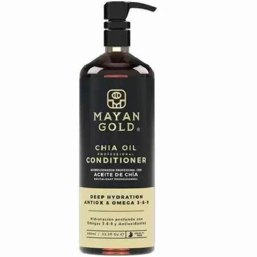 Papi & Co Mayan Gold Chia Oil Conditioner - Кондиционер для объема волос 985 мл