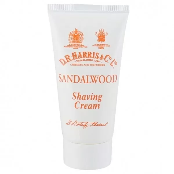 D. R. Harris Sandalwood Shaving Cream - Крем для бритья в тюбике 15 мл