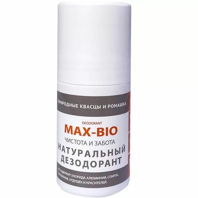 Max-Bio Deodorant - Натуральный Дезодорант Чистота и Забота