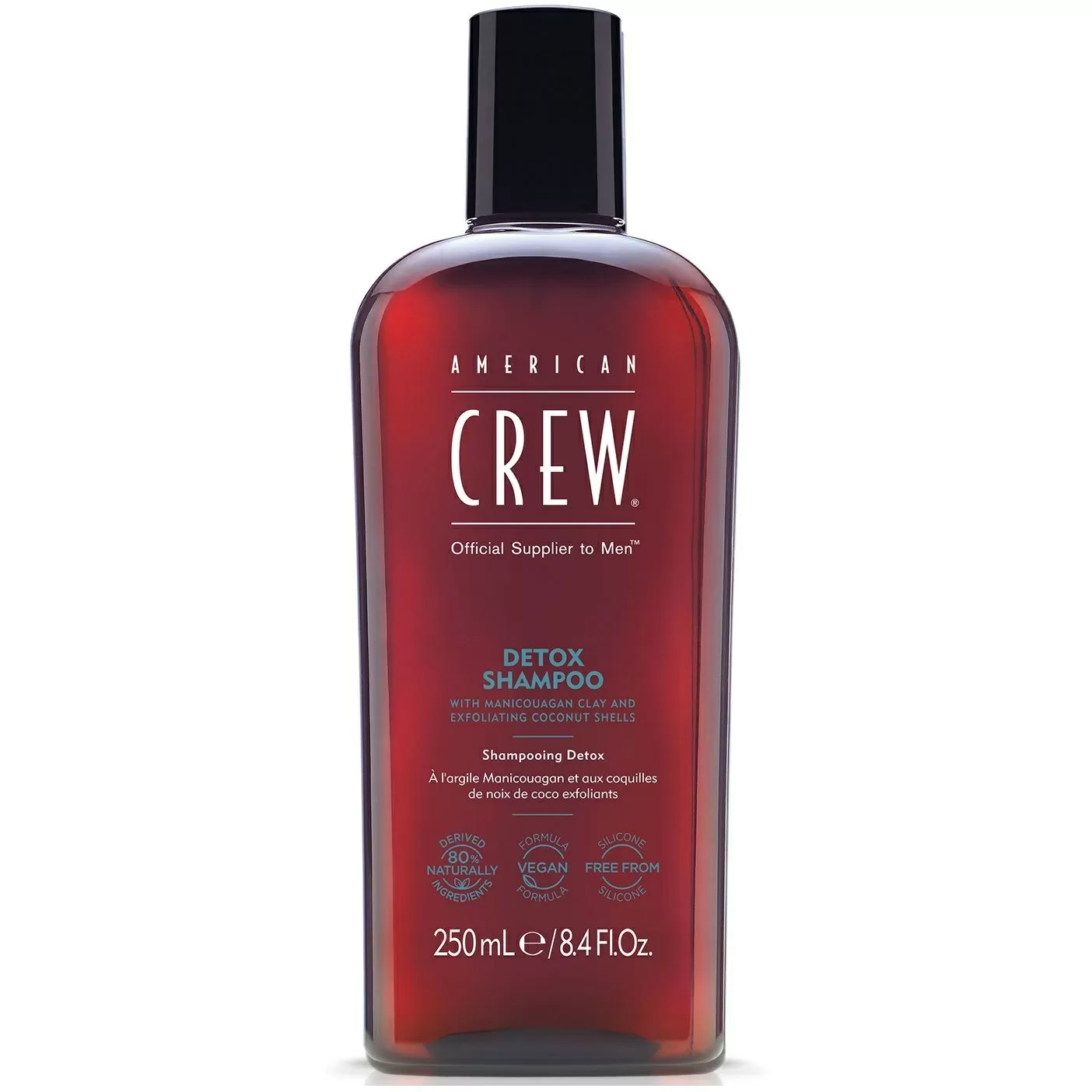 American Crew Detox Shampoo for Excess Sebum - Шампунь для глубокой очистки волос 250 мл