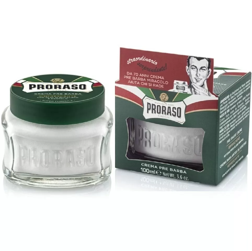 Proraso Refreshing Pre Shave Cream - Крем до бритья Эвкалипт 100 мл