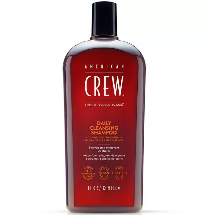 American Crew Daily Cleansing Shampoo - Шампунь очищающий для ежедневного ухода 1000 мл