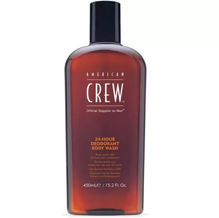 American Crew 24-Hour Deodorant Body Wash - Гель для душа дезодорирующий 450 мл