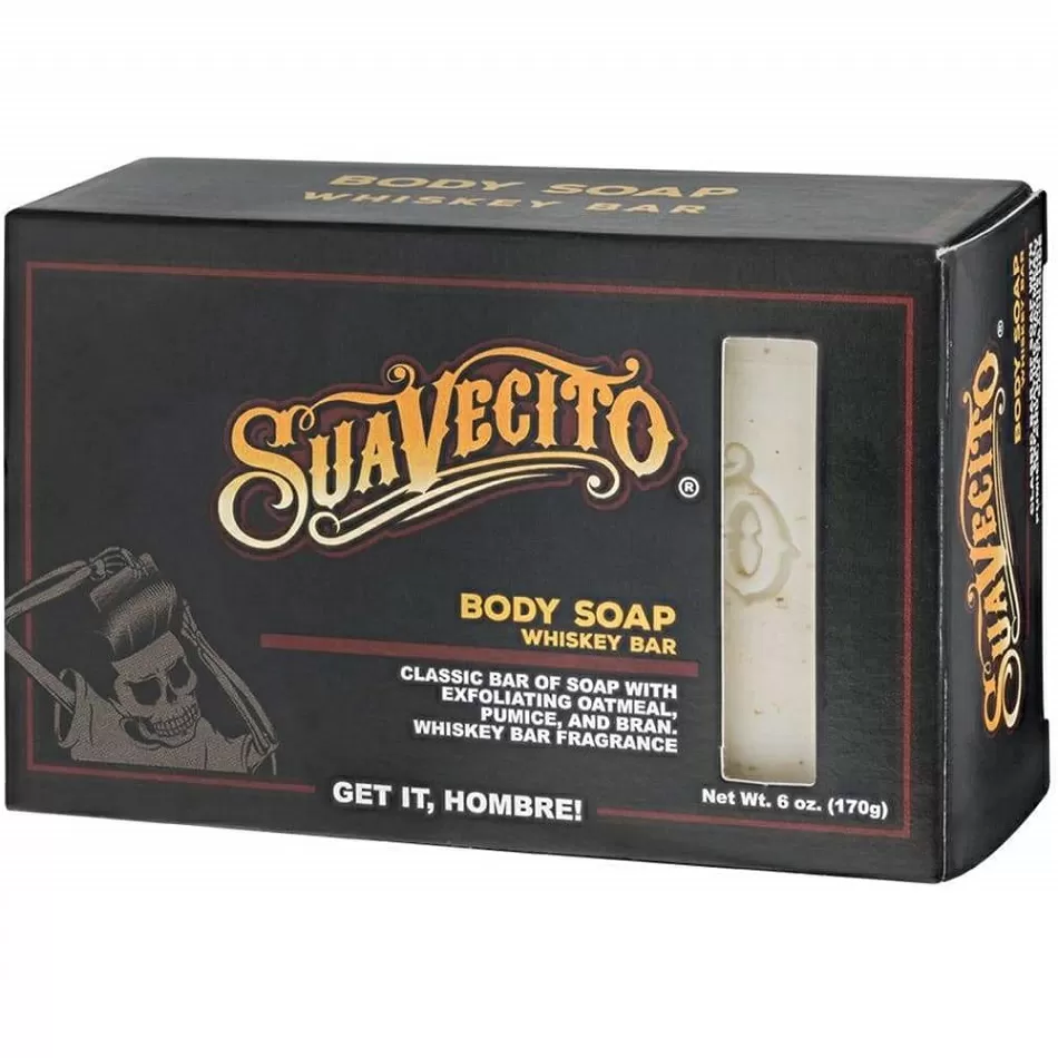 Suavecito Body Soap Whiskey Bar - Мыло для тела Whiskey Bar 170 гр