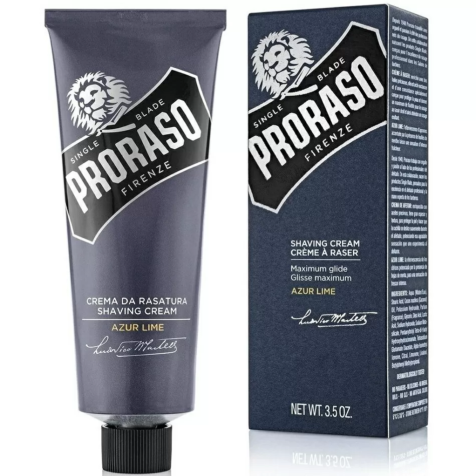 Proraso Azur Lime Shaving Cream - Крем для бритья 100 мл