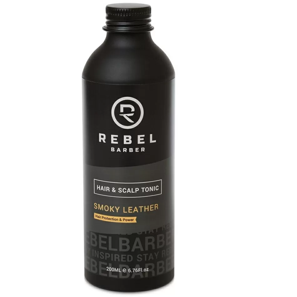 Rebel Barber Hair And Scalp Tonic Smoky Leather -Тоник для ухода за волосами 200 мл