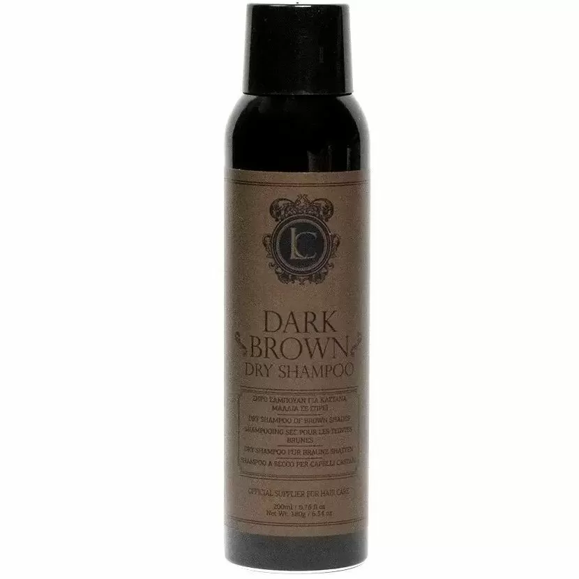 Lavish Care Dry Shampoo Dark Brown - Сухой шампунь для темно-коричневых волос 200 мл