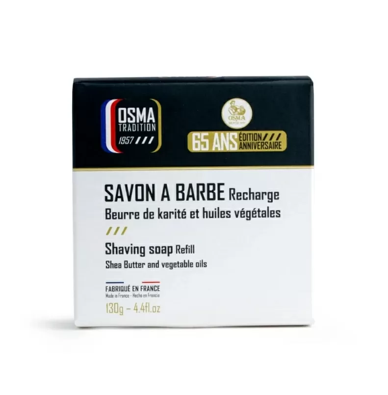 Osma Traditional Shaving Soap - Твердое мыло для бритья Масло ши 130 гр