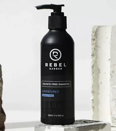 Премиальный бессульфатный шампунь Rebel Barber Daily Shampoo 200 мл