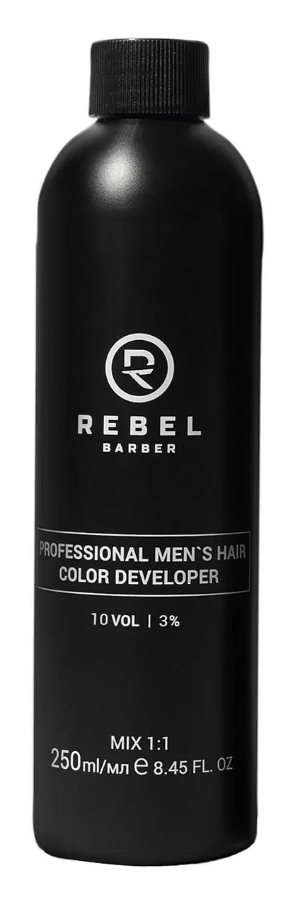 REBEL BARBER 10VOL (3%) - Окислитель для профессиональной мужской краски для волос 250 мл