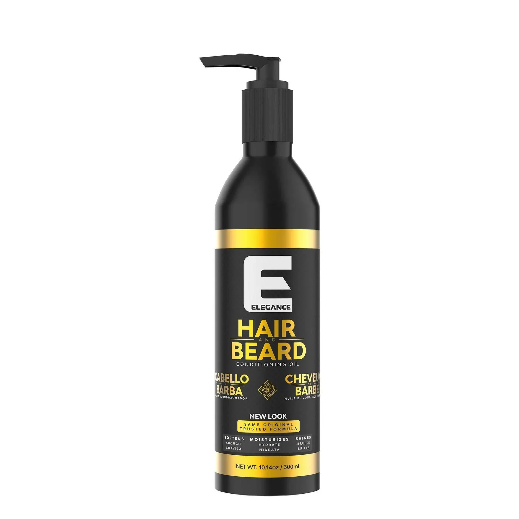 Elegance Hair & Beard Oil Clear - Прозрачное масло для волос и бороды 120 мл