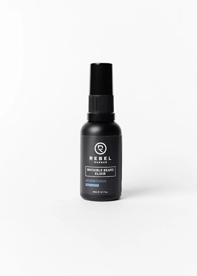 REBEL BARBER Invisible beard elixir Adventurer - Премиальный эликсир для бороды 30 мл