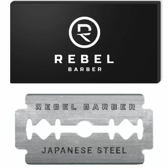 Rebel Barber Double Edge Blade - Классические сменные лезвия упаковка 40 шт.