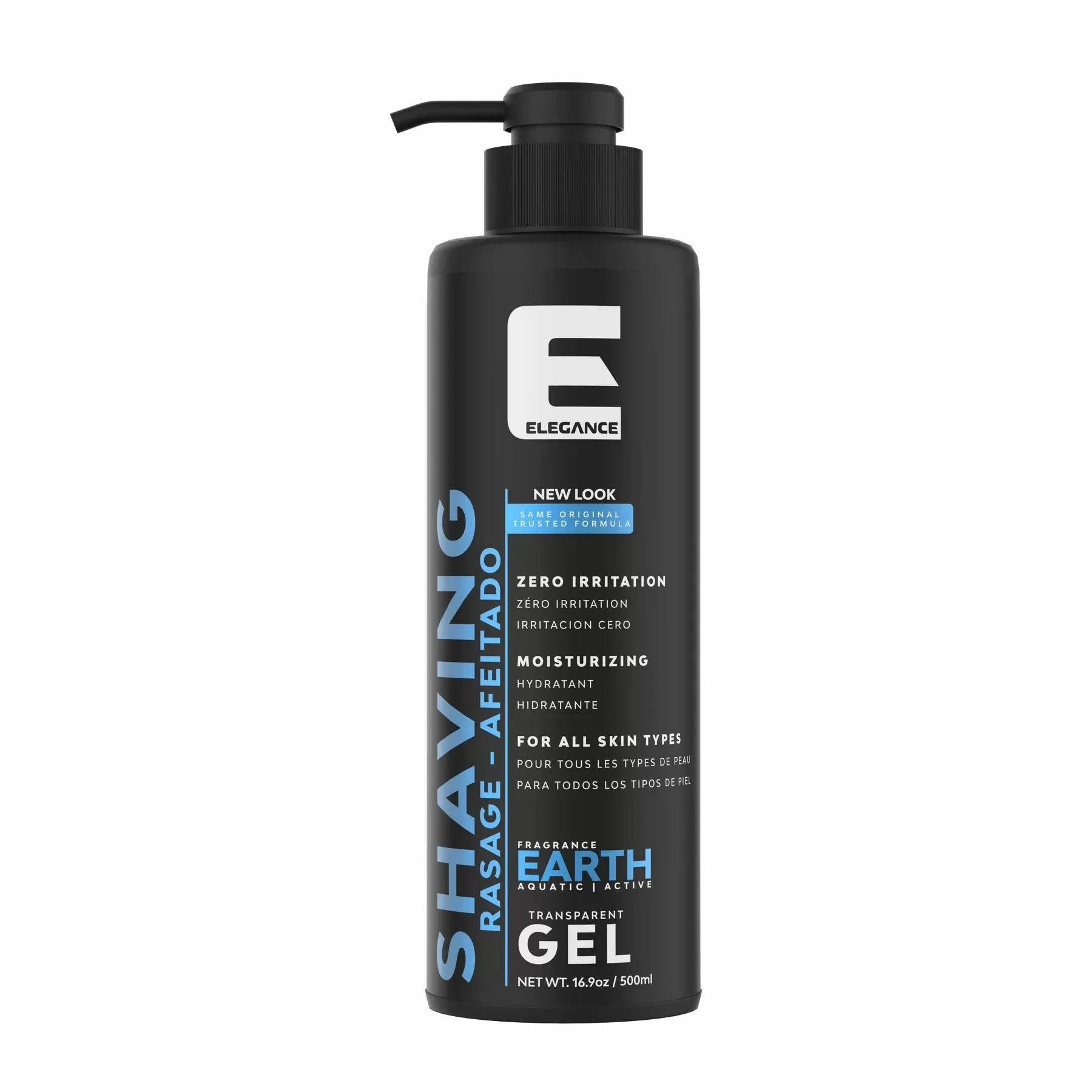 Elegance Plus Shaving Gel Earth - Гель для бритья 500 мл