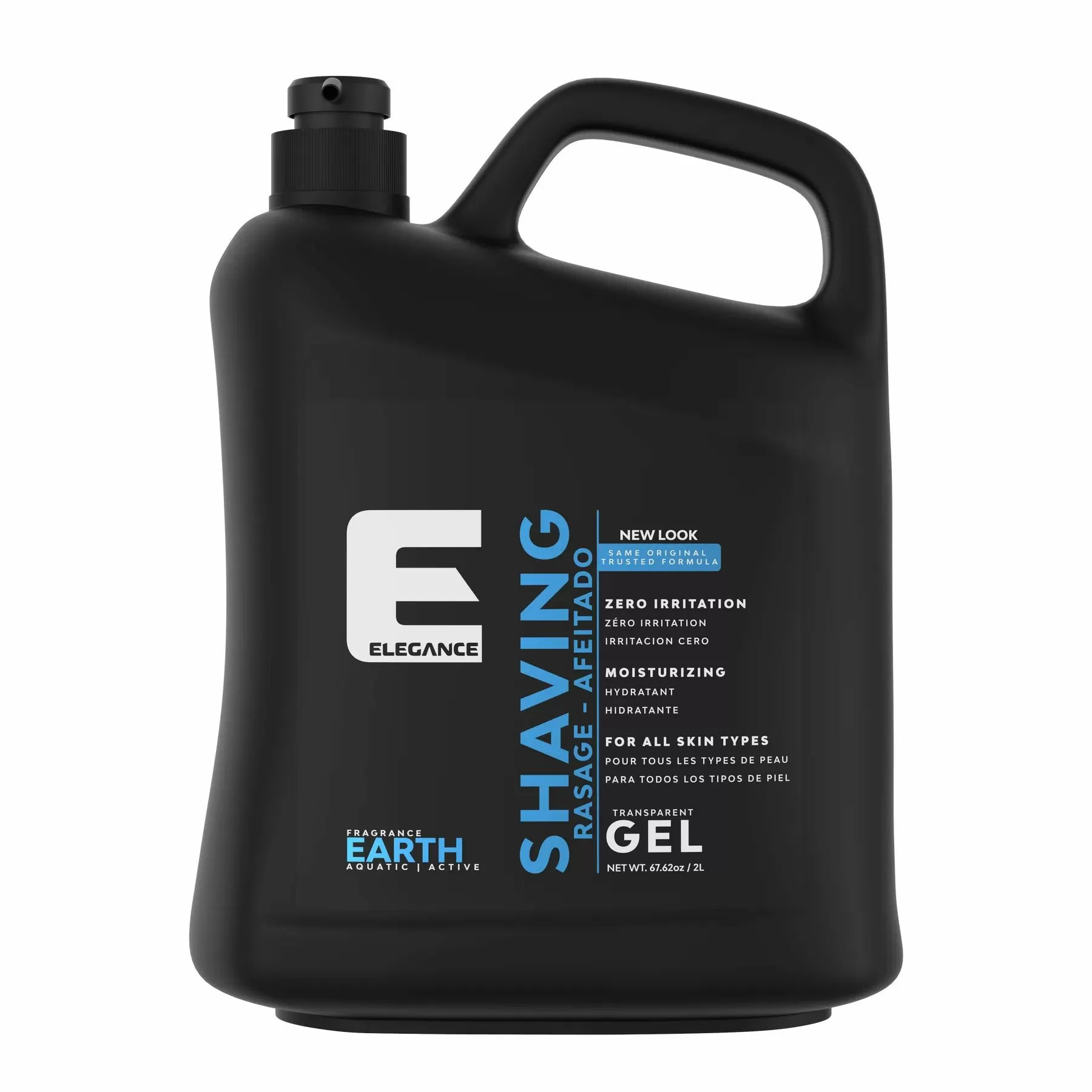 Elegance Plus Shaving Gel Earth - Гель для бритья 2000 мл