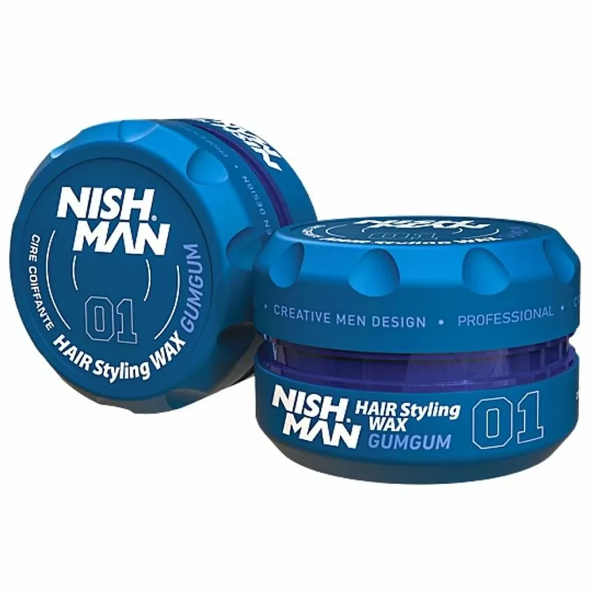 Nishman Aqua Hair Styling  Wax 01 GUMGUM - Воск для волос 150 мл